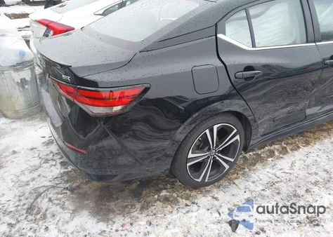 2022 Nissan Sentra Sr Xtronic Cvt из США, поврежденный, VIN 3N1AB8DV2NY252321